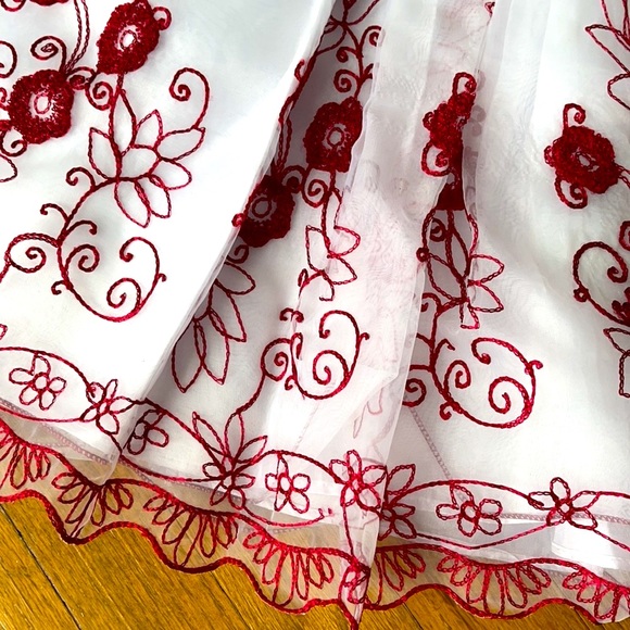 Girls Holiday Dress 4T | Multi Tulle Christmas Dress 4T| Christmas Dres 4T - Picture 4 of 11